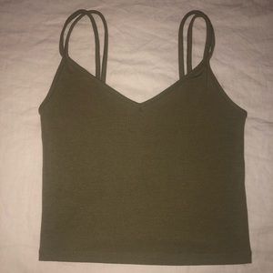 Forever 21 Green crop top